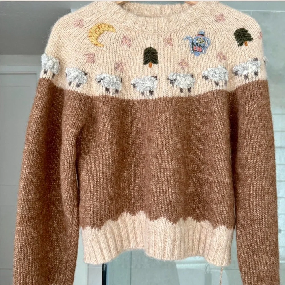 EUC Christy Dawn Ilara Sweater in Winter Flock size S - Picture 3 of 9